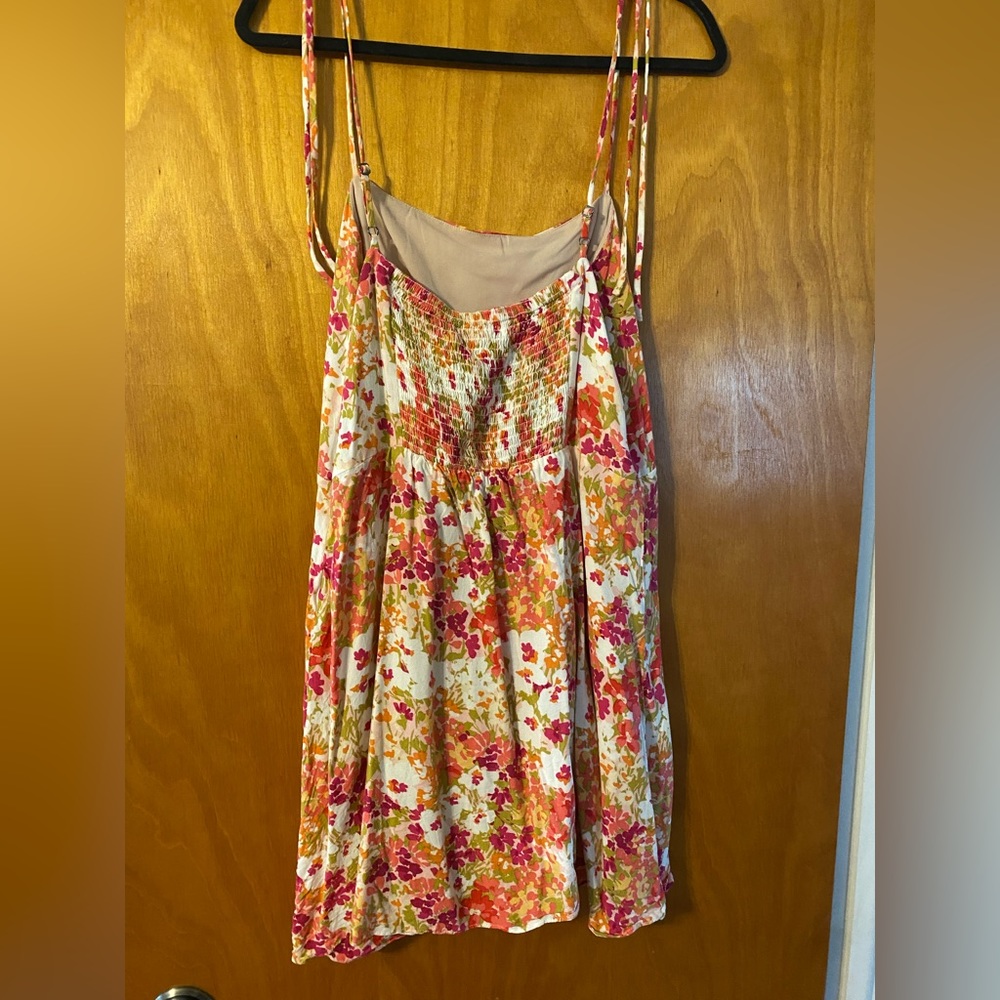 Floral mini dress